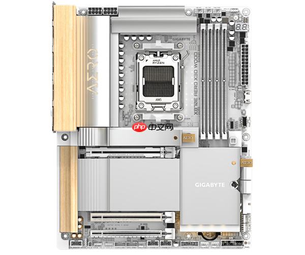 主板用上木头、皮革:技嘉X870E AERO X3D WOOD开售!定价3999元