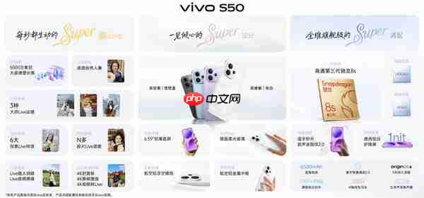 2999元起!vivo S50系列发布 搭载5000万像素潜望长焦