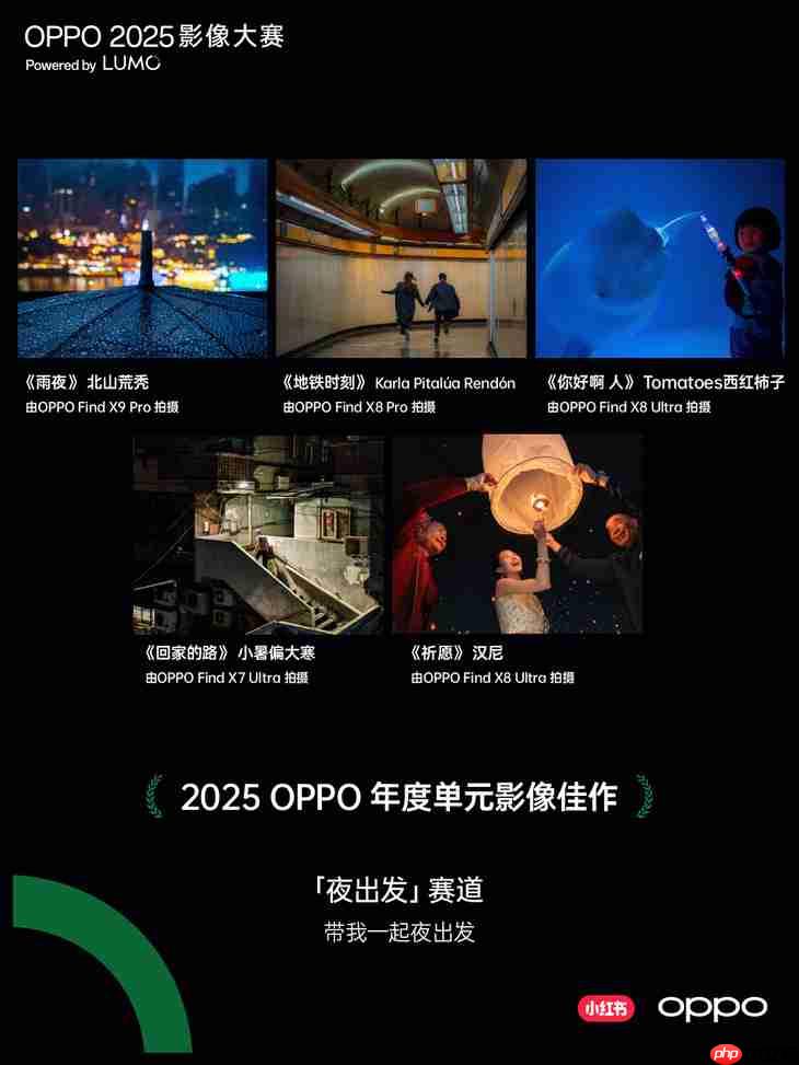 点亮感动时刻 OPPO 2025影像大赛获奖作品正式公布