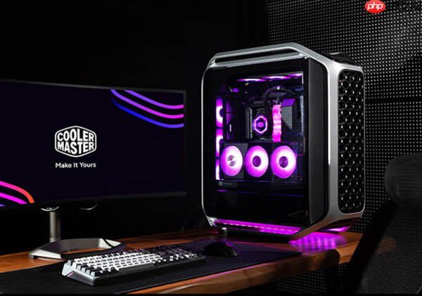 酷冷至尊COSMOS Alpha机箱首发3499元：曲面铝合金框架 钢化玻璃面板