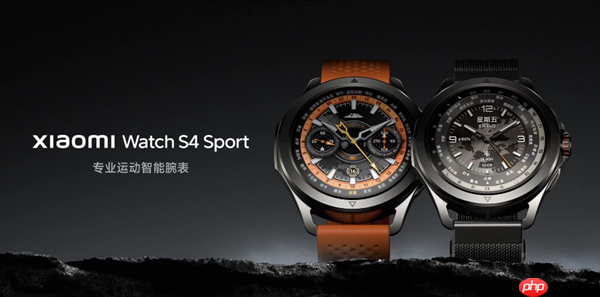 小米最强智能腕表！小米手表S4 Sport本月推送新版本：YU7车钥匙等功能落地