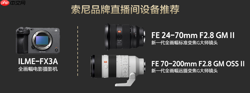 百台索尼FX3落户武汉星睿创客传媒有限公司，国民品牌缘何打造“直播航母”