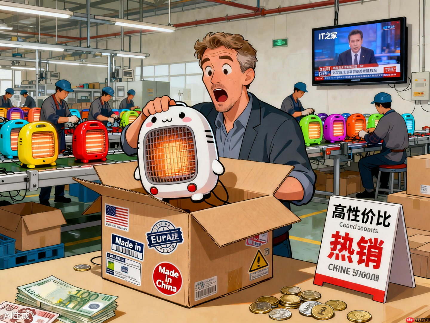 中国制造的取暖神器逆势热销、全球爆单,产能占比超 65%