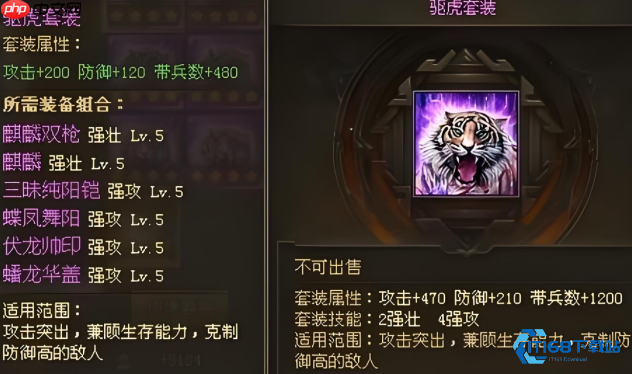 极驱虎套装终极攻略：后期最强装备合成与实战指南