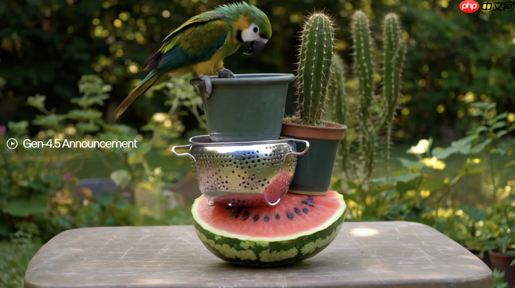 Runway 发布 Gen-4.5 视频生成模型,登顶 Video Arena 榜单