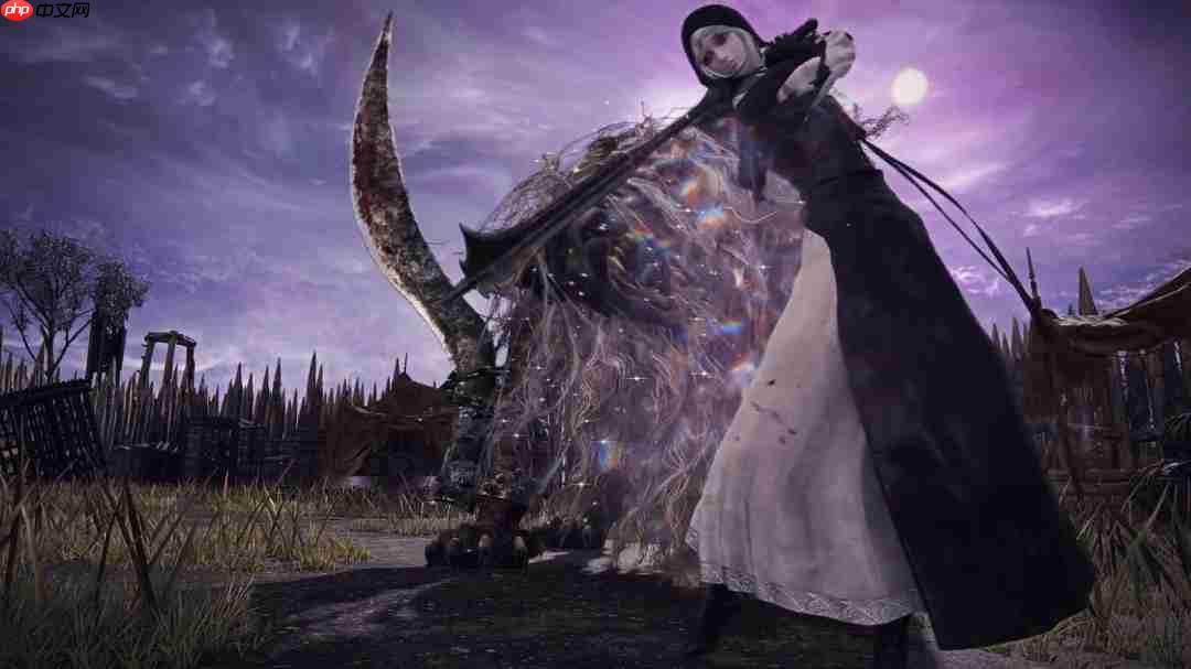 翘臀修女姐姐！《艾尔登法环黑夜君临》DLC角色PV：送葬者