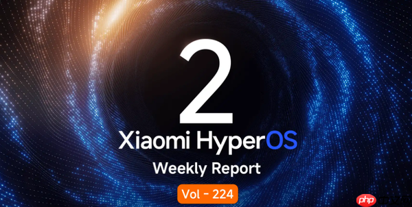 小米发布澎湃OS最新一周错误报告 看看有没有你的手机?