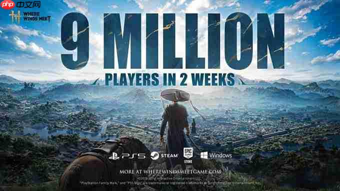 《燕云十六声》两周内达九百万玩家!位居畅销榜第五