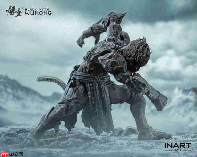 昆仑顶上柱擎天！《黑神话：悟空》石猿手办即将开订