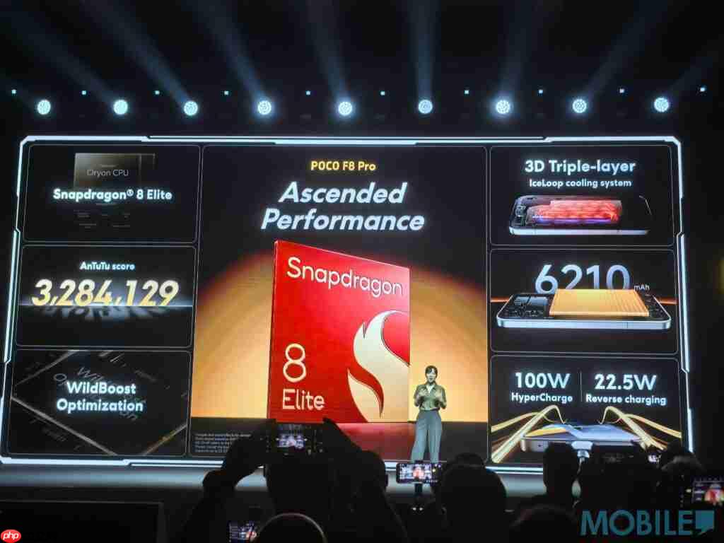 5 千唔有找 S8 Elite Gen 5,POCO F8 系列正式发表!