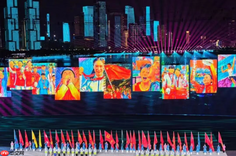 闪耀第十五届全国运动会,利亚德助力打造全球首个“城市全景闭幕式”