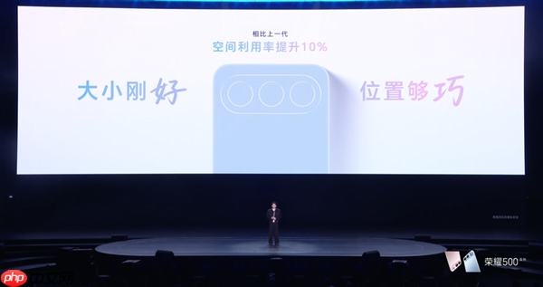 同档最大!荣耀500全系8000mAh电池:零下20℃也能用