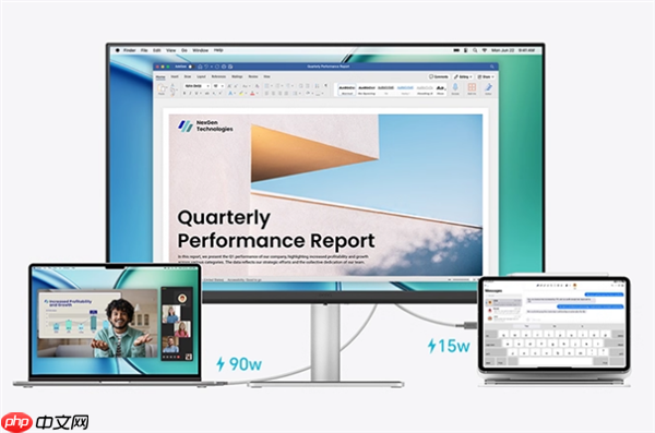 明基推出新款32寸显示器:4K 60Hz、支持Siri语音唤醒