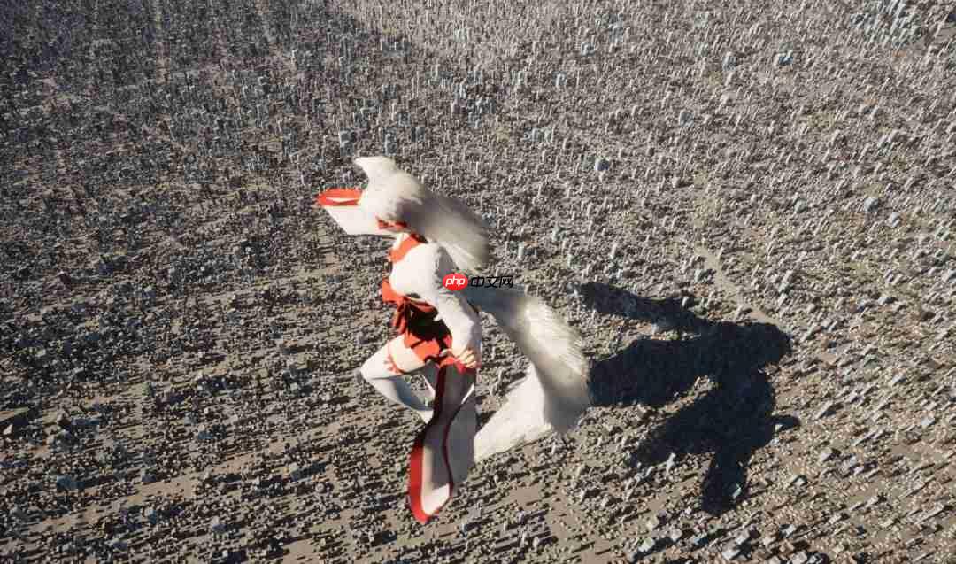 《女巨人游乐场》官方新截图:性感白丝狐妖践踏城市