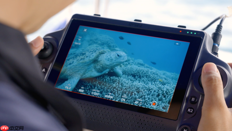 鳍源科技联合索尼,共同打造影视级智能水下拍摄系统