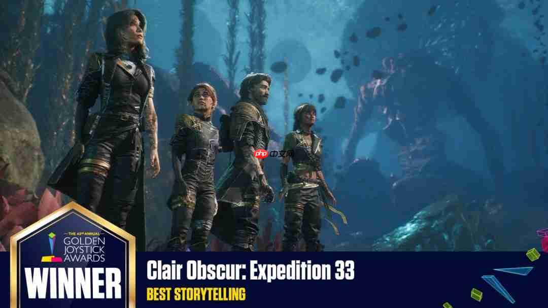 2025金摇杆获奖名单:《光与影:33号远征队》拿下年度最佳