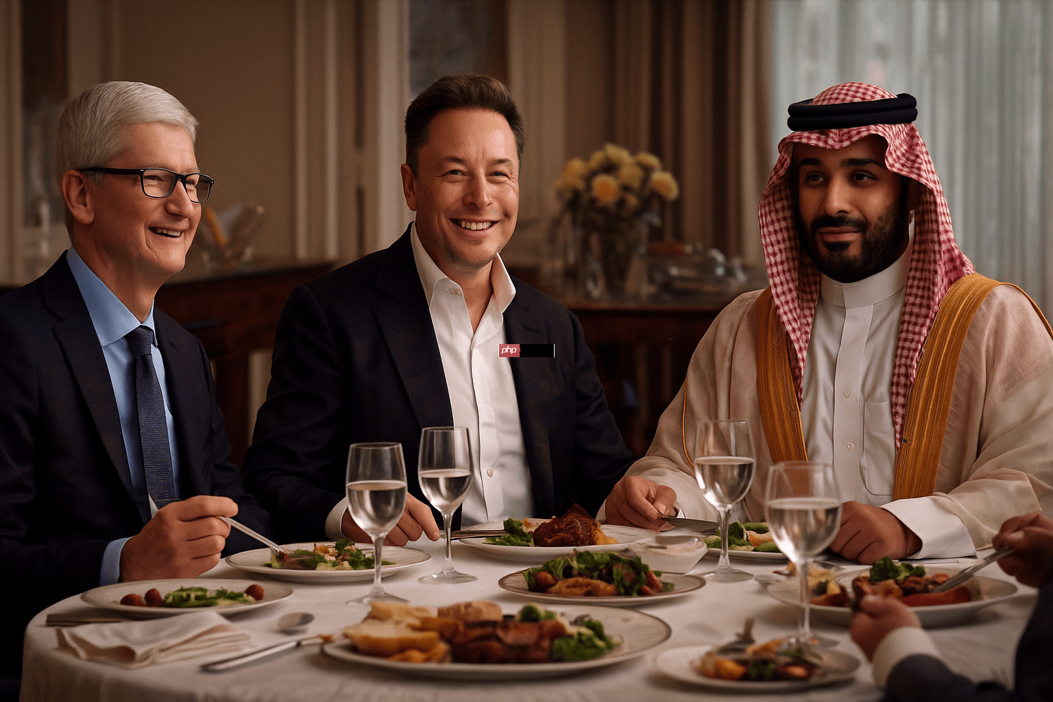 Apple Watch曾录下命案铁证!库克与马斯克同框嫌疑王储共进晚餐