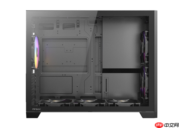安钛克发布FLUX M机箱：搭载垂直+水平双风道