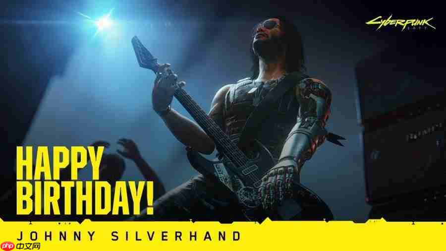 让我们烧了这座城市！ CDPR为《赛博朋克2077》中的强尼·银手庆祝生日
