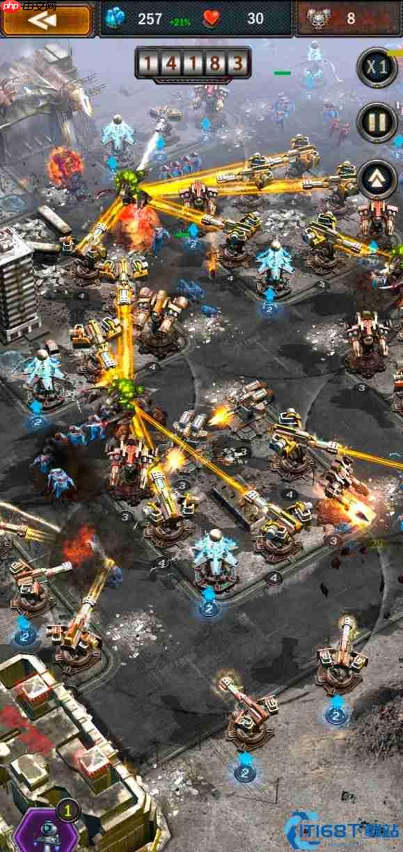 塔防大师进阶指南:火力配置与地形艺术完美结合