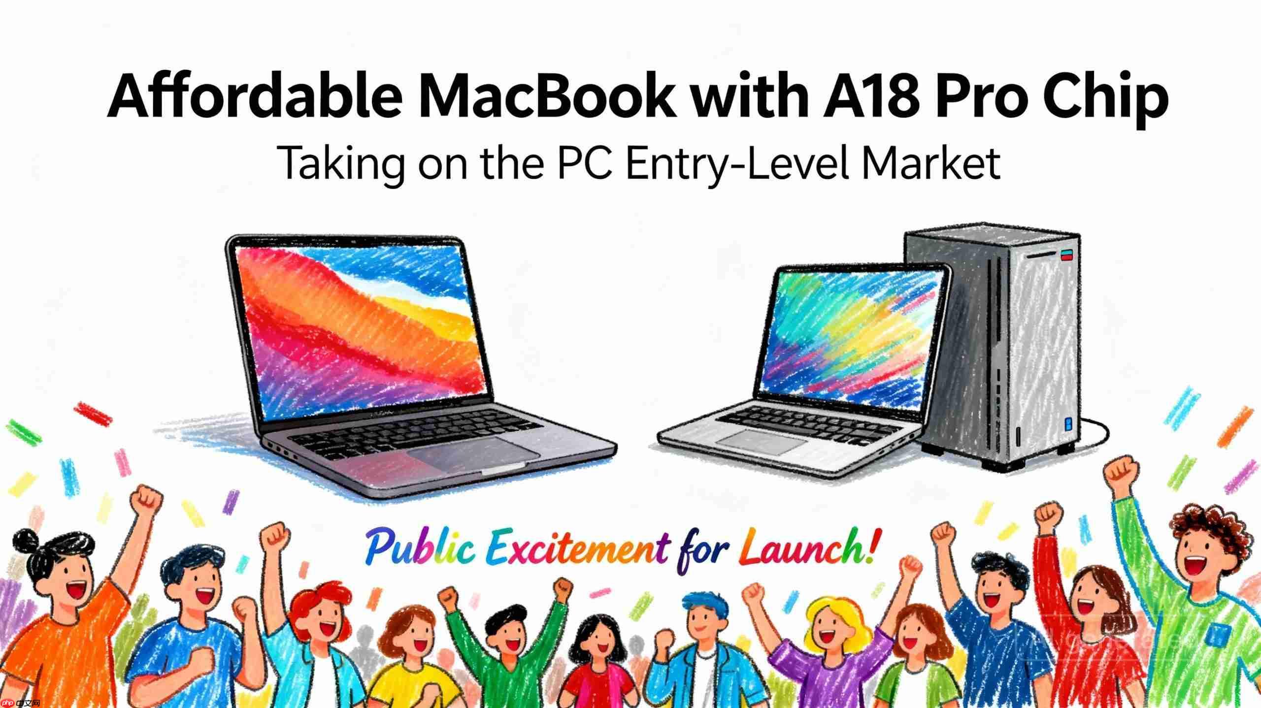 苹果传平价MacBook 2026将登场！搭载A18 Pro晶片、挑战Chromebook与入门PC市场
