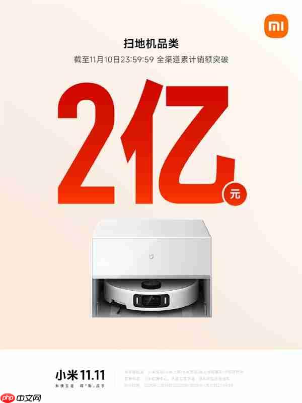 2025双11即将收官!小米路由器、音箱、充电宝等销售额破亿