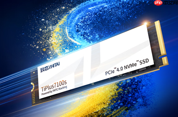 659元起！致态TiPlus7100s固态硬盘发布：读速7400MB/s、可选1/2/4TB