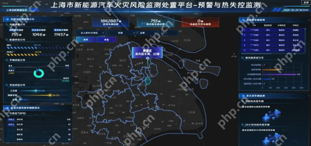 为新能源汽车安全护航:全国首个火灾风险监测处置平台在上海上线 - php中文网