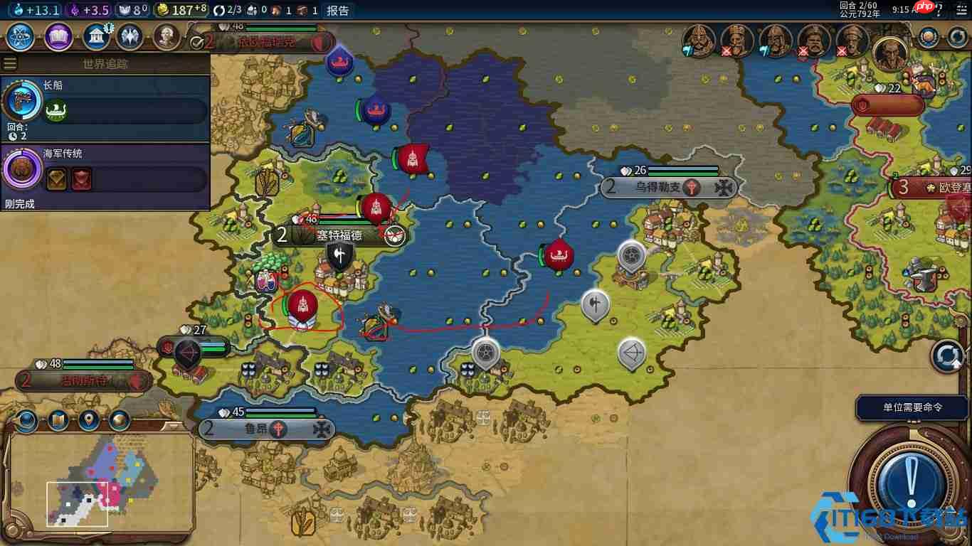 挪威文明海上霸权指南:用维京长船称霸海洋地图