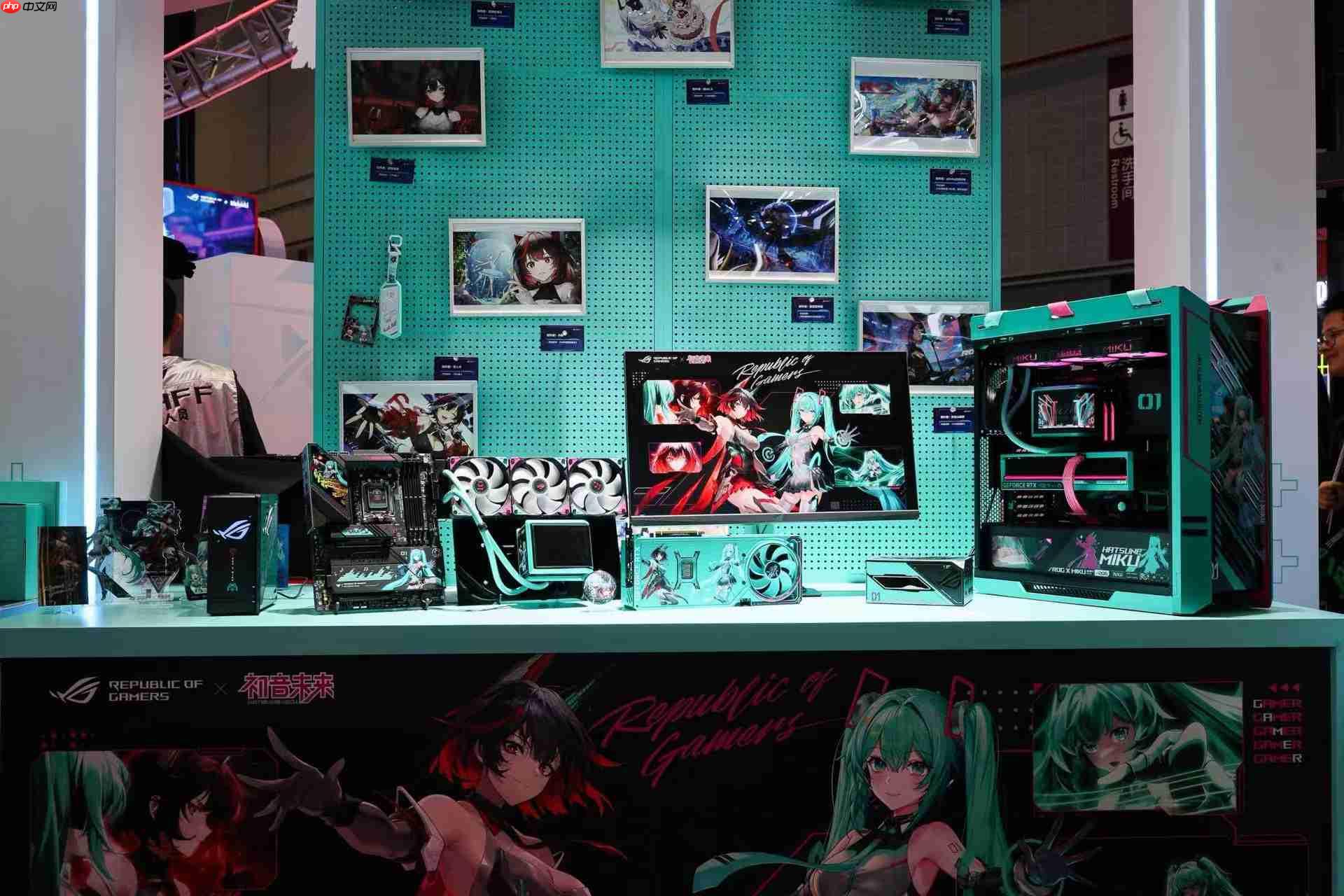 双·11颜值至上! ROG夜神RTX5080 RO姬x初音未来版显卡