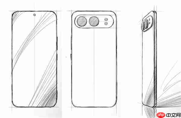 荣耀500系列线稿首发:轻薄外观看齐iPhone Air