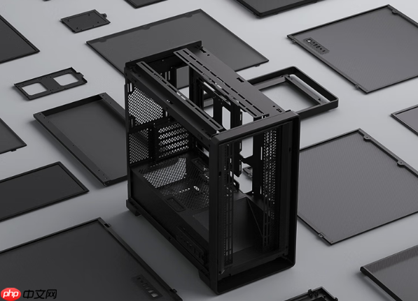 金河田逐风机箱首发299元:全域立体风道 五面大面积Mesh网孔