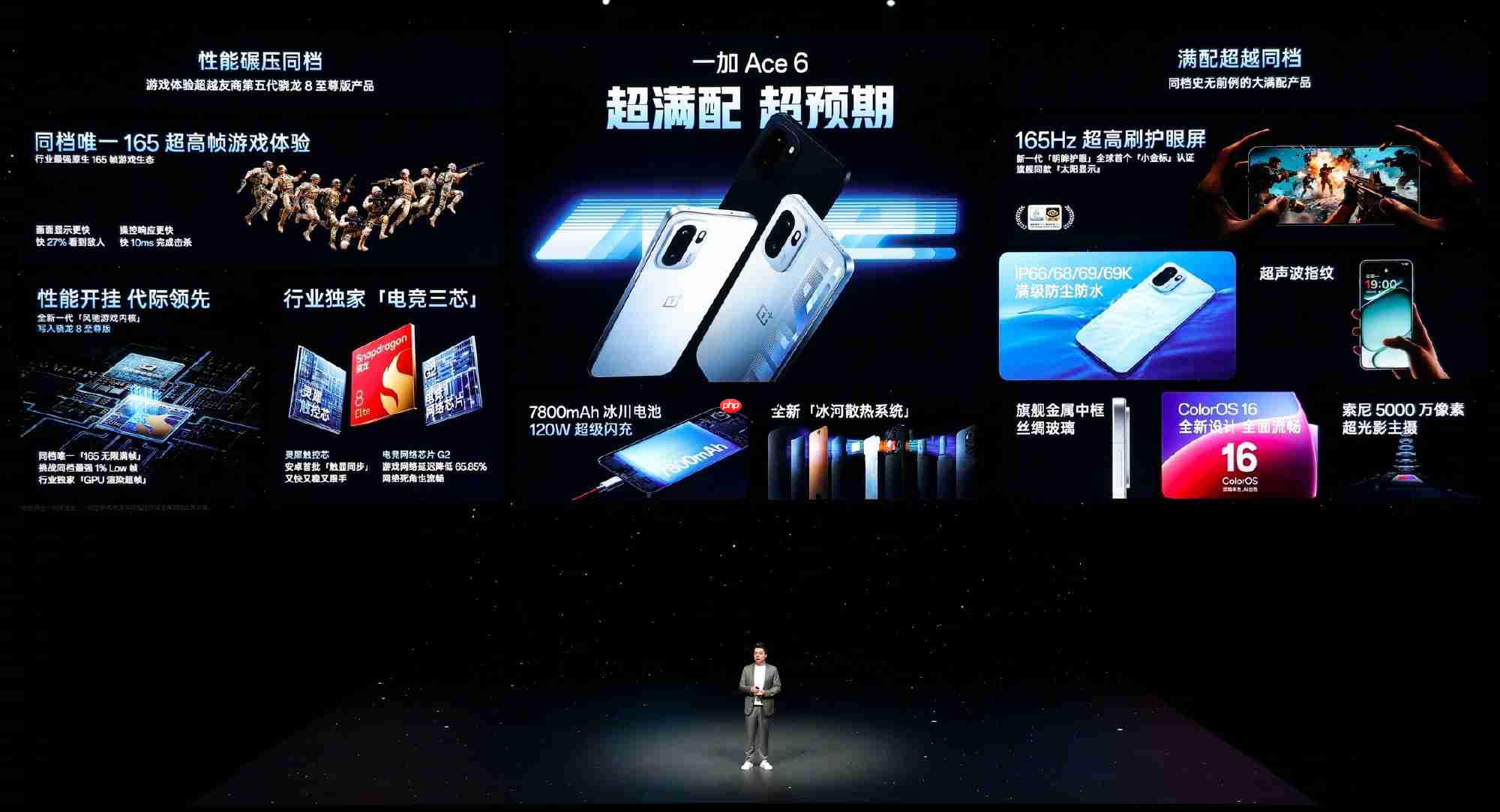一加 15丨Ace 6正式发布!双舰齐发开启165Hz超高刷时代