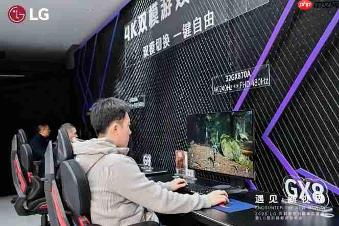 遇见·新视界”:LG电子首款6K雷电5电竞显示器,开启沉浸新境