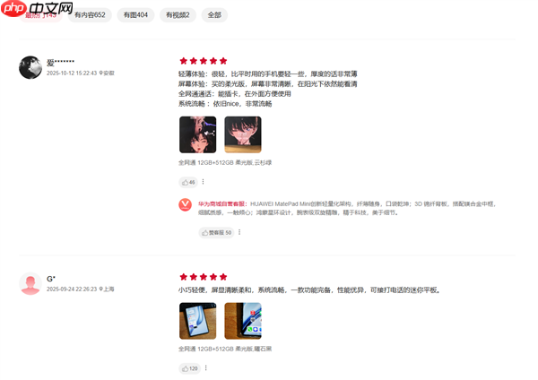 年度爆款小平板！华为MatePad Mini 典藏版正式开售：给高端用户一个新选择