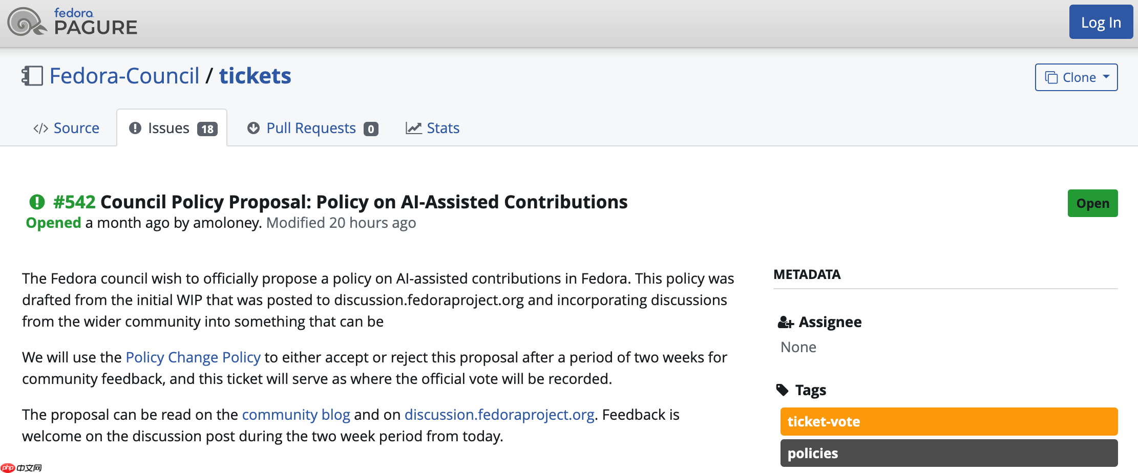 Fedora 社区允许使用 AI 辅助工具来提交贡献