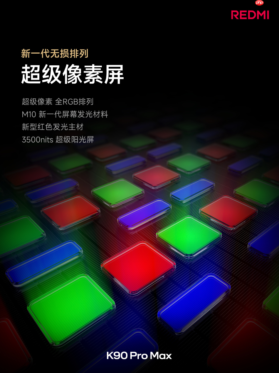 REDMI K90 Pro Max正式发布:第五代骁龙8至尊版+红米最强影像 3999元起!