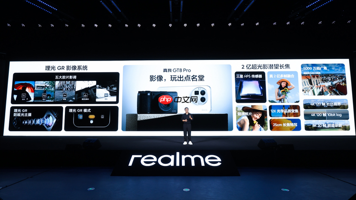 搭载理光GR影像系统,“街拍神器”真我GT8 Pro正式发布,3999元起