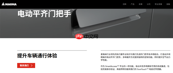 隐藏式门把手 给整个汽车行业都上了一课