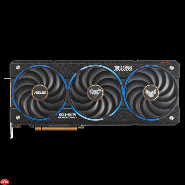 全球仅1000块！华硕推出9070 XT《使命召唤：黑色行动7》限量显卡