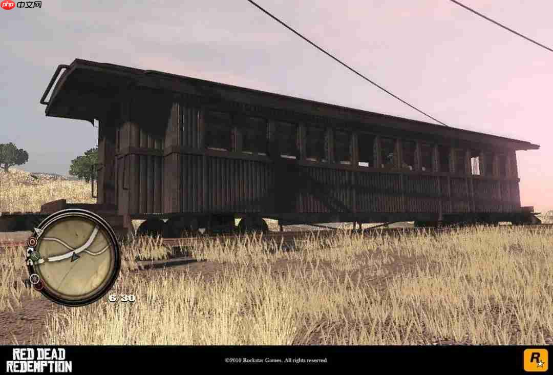 前R星员工公开《荒野大镖客:救赎》早期开发画面截图