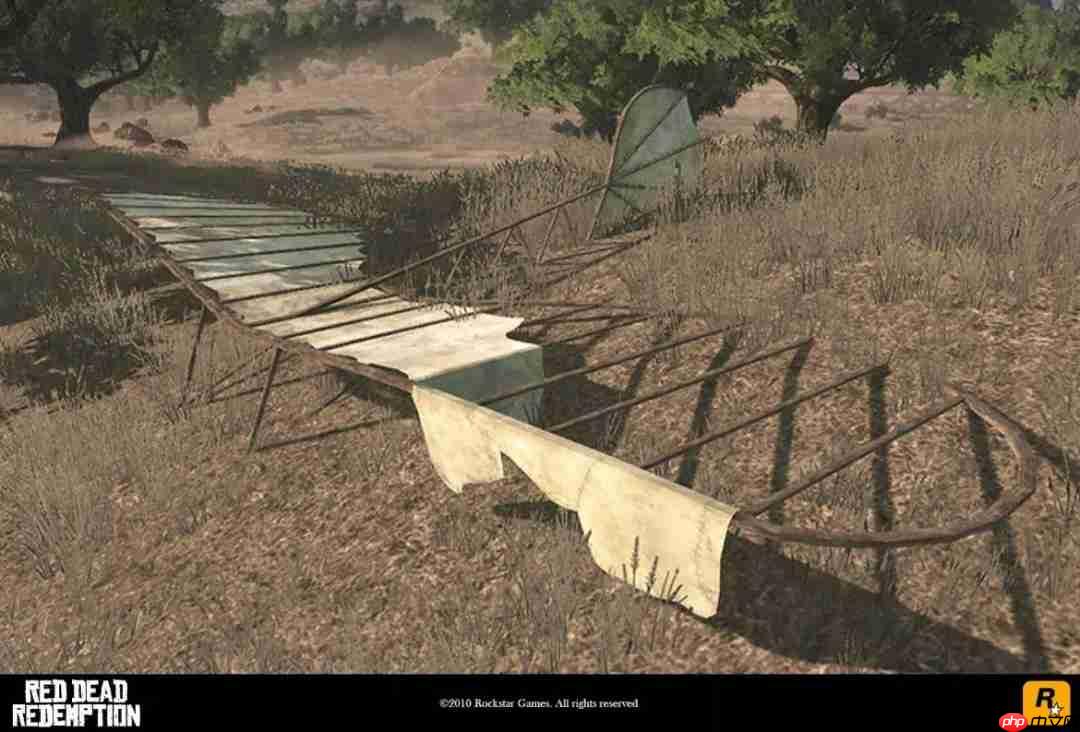 前R星员工公开《荒野大镖客:救赎》早期开发画面截图