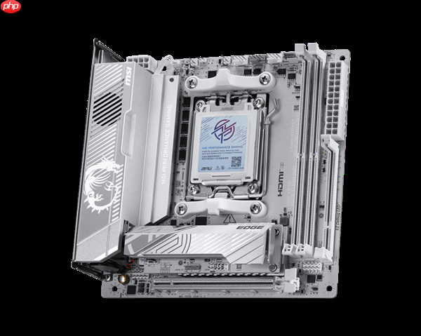 微星发布MPG X870I EDGE TI EVO WiFi超频主板：双内存插槽、支持10000MT/s！