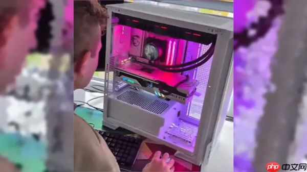 连显示器都省了！玩家成功在CPU水冷小小屏幕上玩《战地6》