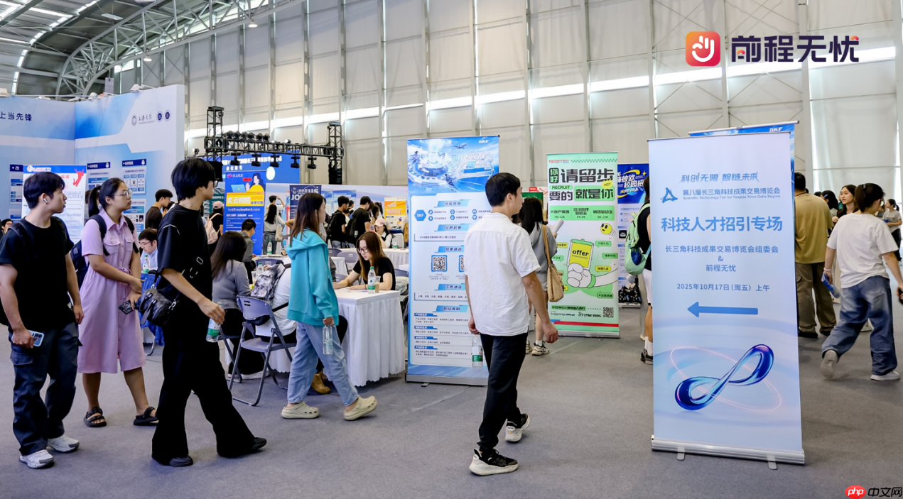 第八届长三角科交会与前程无忧携手,共筑科技人才对接平台