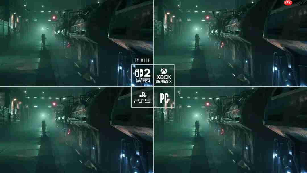 《最终幻想7:重制版Intergrade》NS2、PC等四平台画面对比