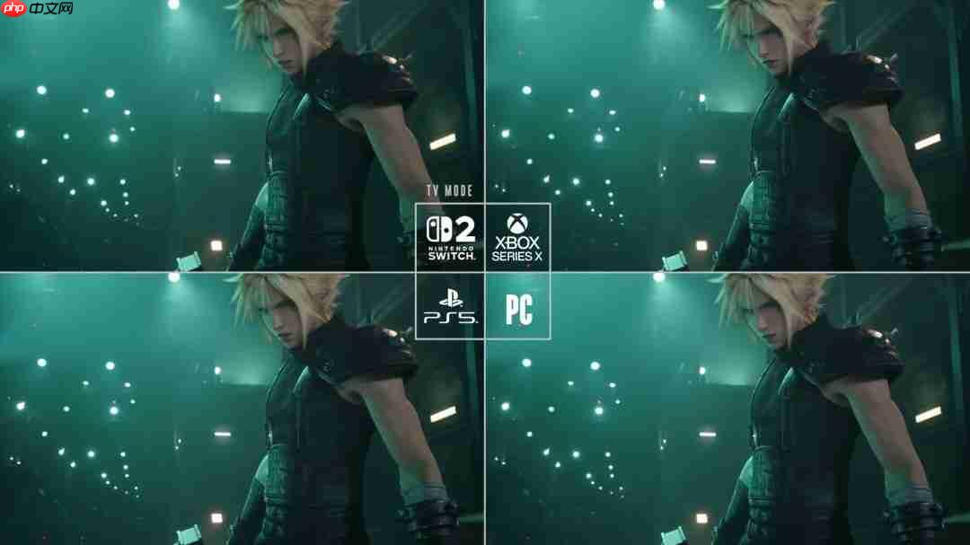 《最终幻想7:重制版Intergrade》NS2、PC等四平台画面对比