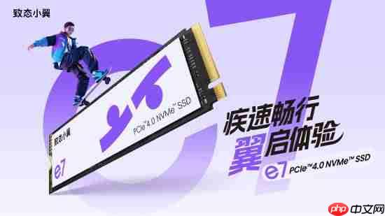 疾速畅行,翼启体验!致态小翼e7固态硬盘正式开售!