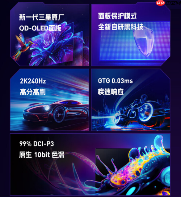 HKC天启系列新品GS27QKS发布:240HzQD-OLED电竞显示器,预售仅1999元