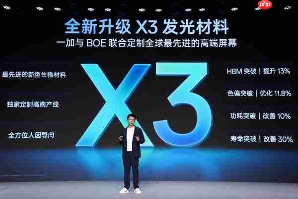 一加正式发布第三代东方屏 165Hz 超高刷开启中国屏幕的刷新时刻